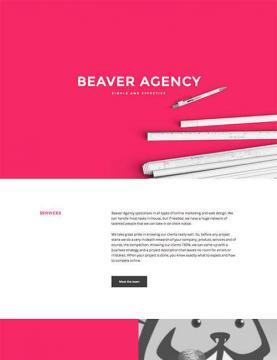 agency template