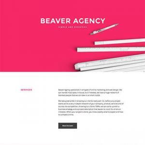 agency template