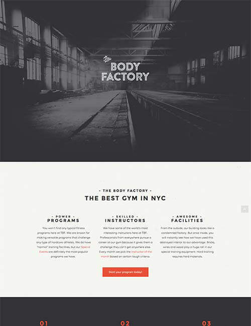 body factory template