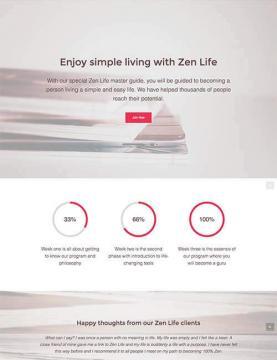 zen life template