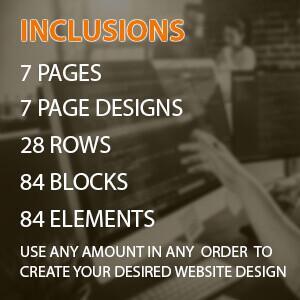 custom built categories special 7 pages